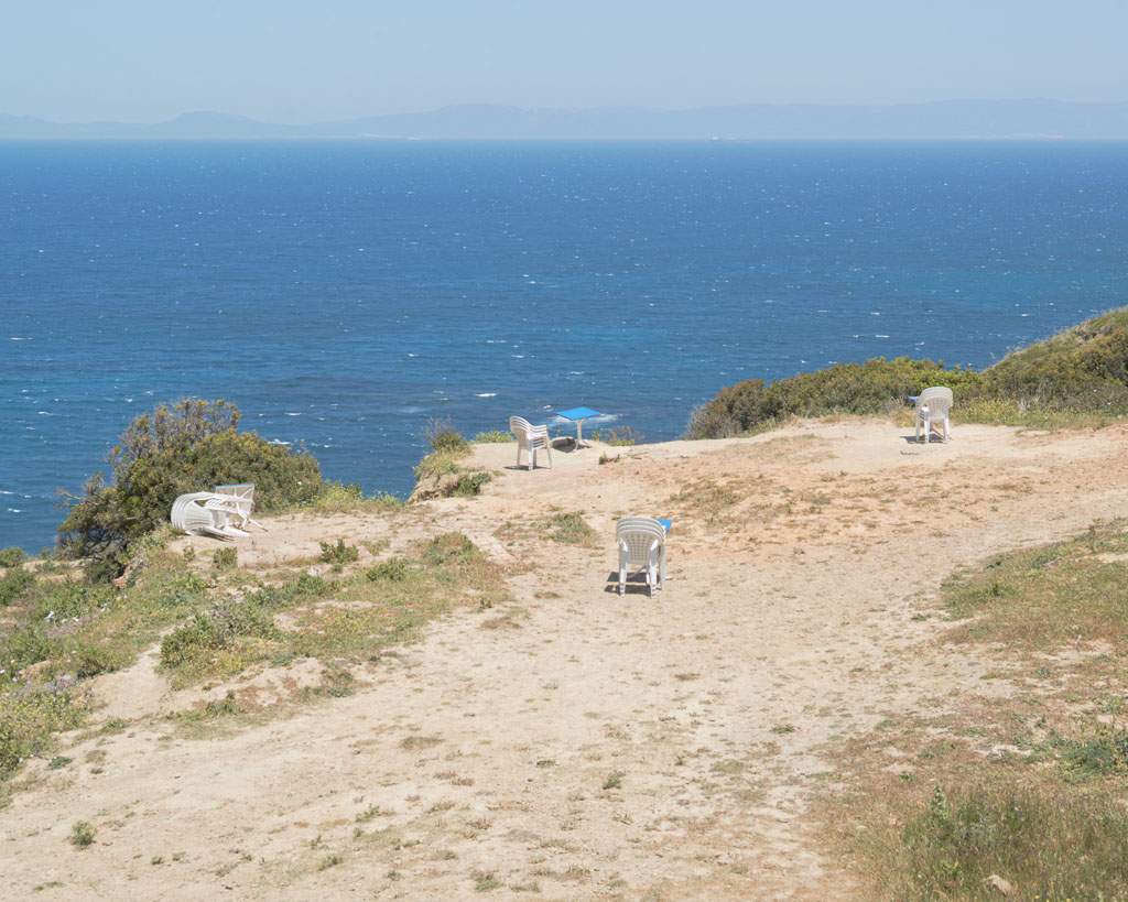 The making Of Worlds - version I #10, View on Spain, Cap Malabata, Tangier