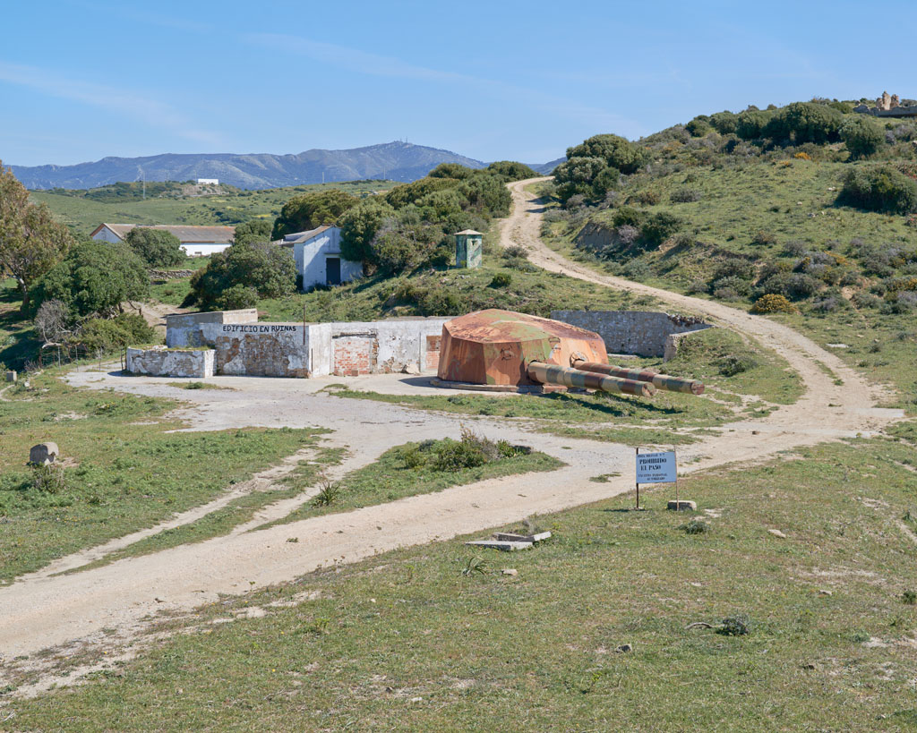 The making Of Worlds - version I #15, Battery El Vigia, defense system of the Strait, during WWII, Tarifa
